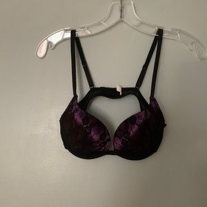 Victoria’s Secret bra and panty set.